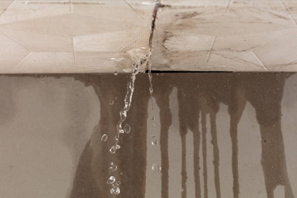 Professional Flood Damage Cleanup technician working in Bunnlevel, NC